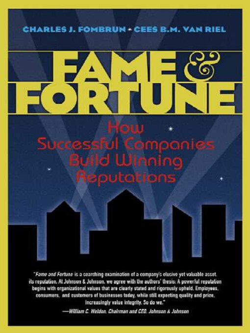 Title details for Fame and Fortune by Charles J. Fombrun - Available